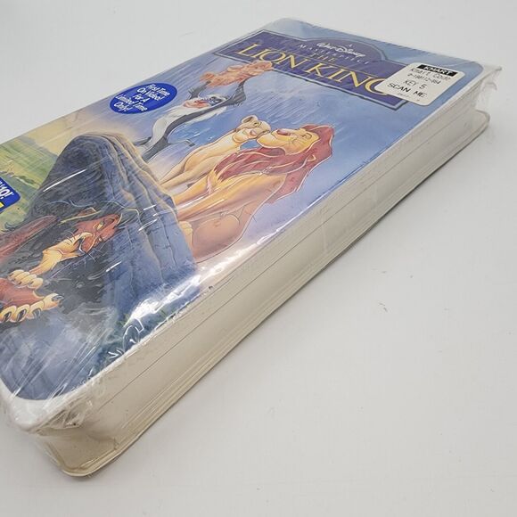 The Lion King Movie VHS 1995 Original Release 1st Time on VHS Sealed Unopened - Picture 4 of 16